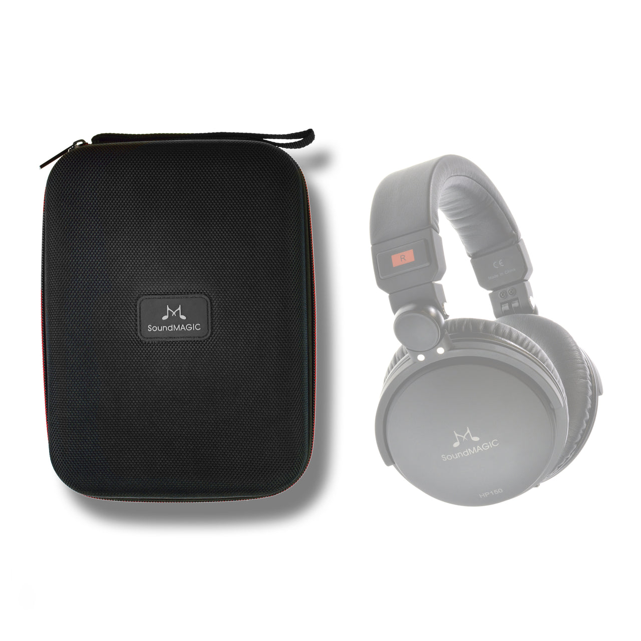SoundMAGIC Replacement Headphone Hard Case for HP150/HP151/HP200 - SoundMAGICheadphones.com