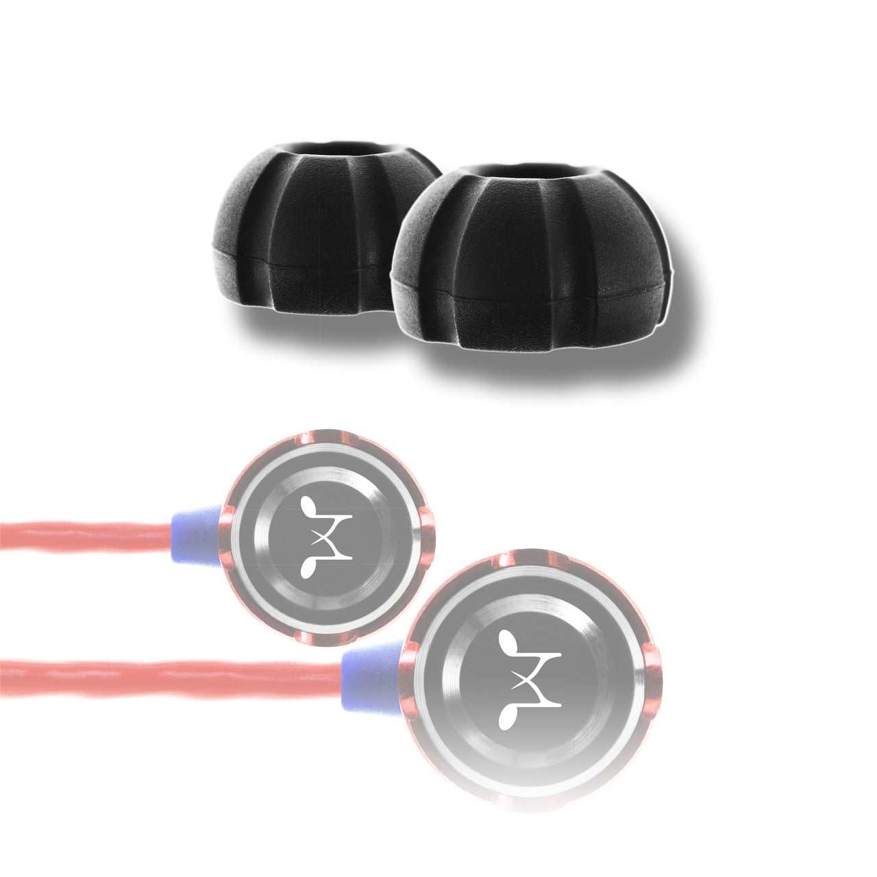 SoundMAGIC Replacement Vented Silicone Sports Eartips - SoundMAGICheadphones.com